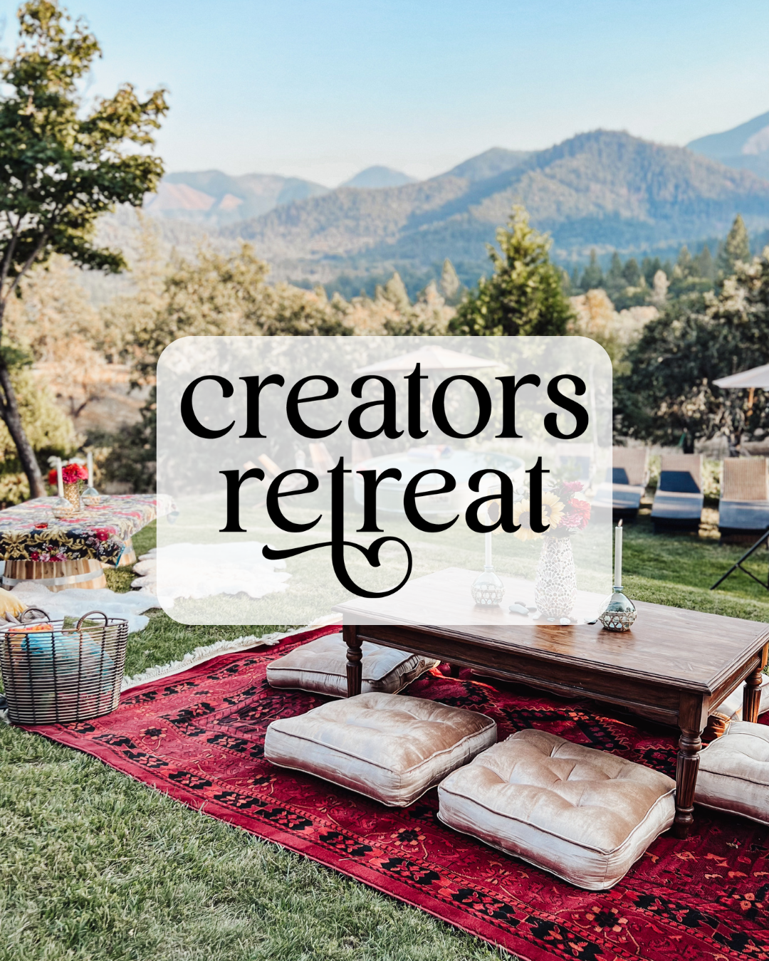 Creators Retreat Mosaic July 10th to 14th, 2025