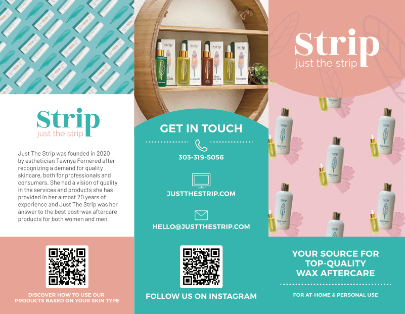 Marketing & Informational Print Material PRO – Just The Strip