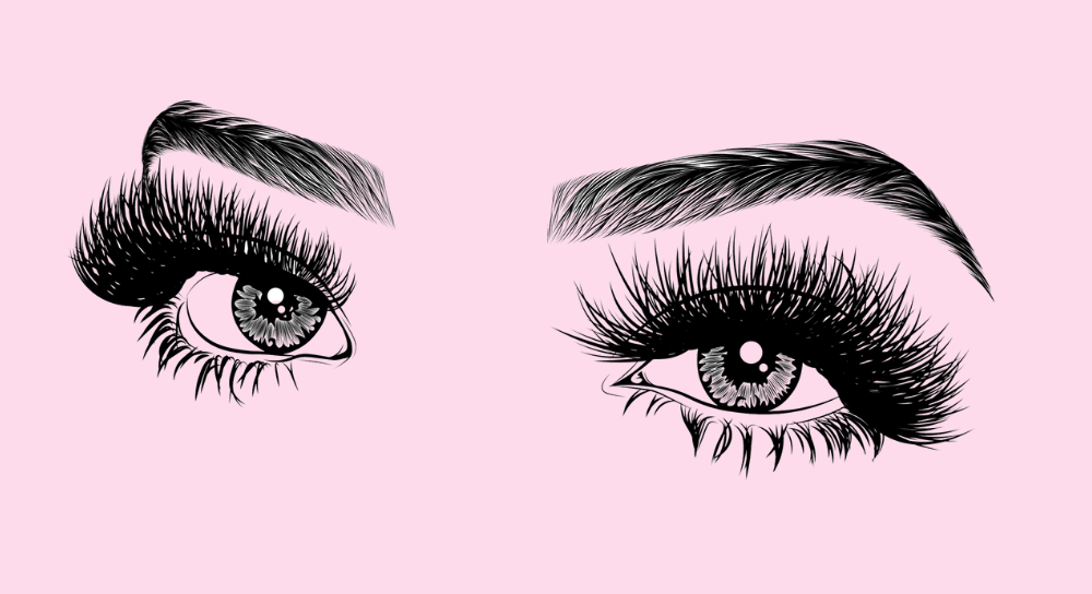 eyebrow waxing clipart